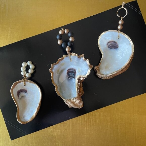 Oyster Shell Ornament - Picture 2 of 6